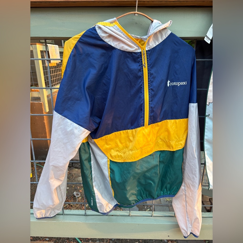 Cotopaxi Men’s Women’s Teca Technical Windbreaker Jacket Half Zip Pullover